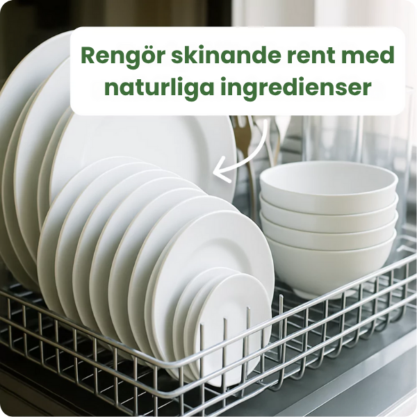 RENDISK Diskblad - Skinande Ren Disk, Utan Skadliga Kemikalier
